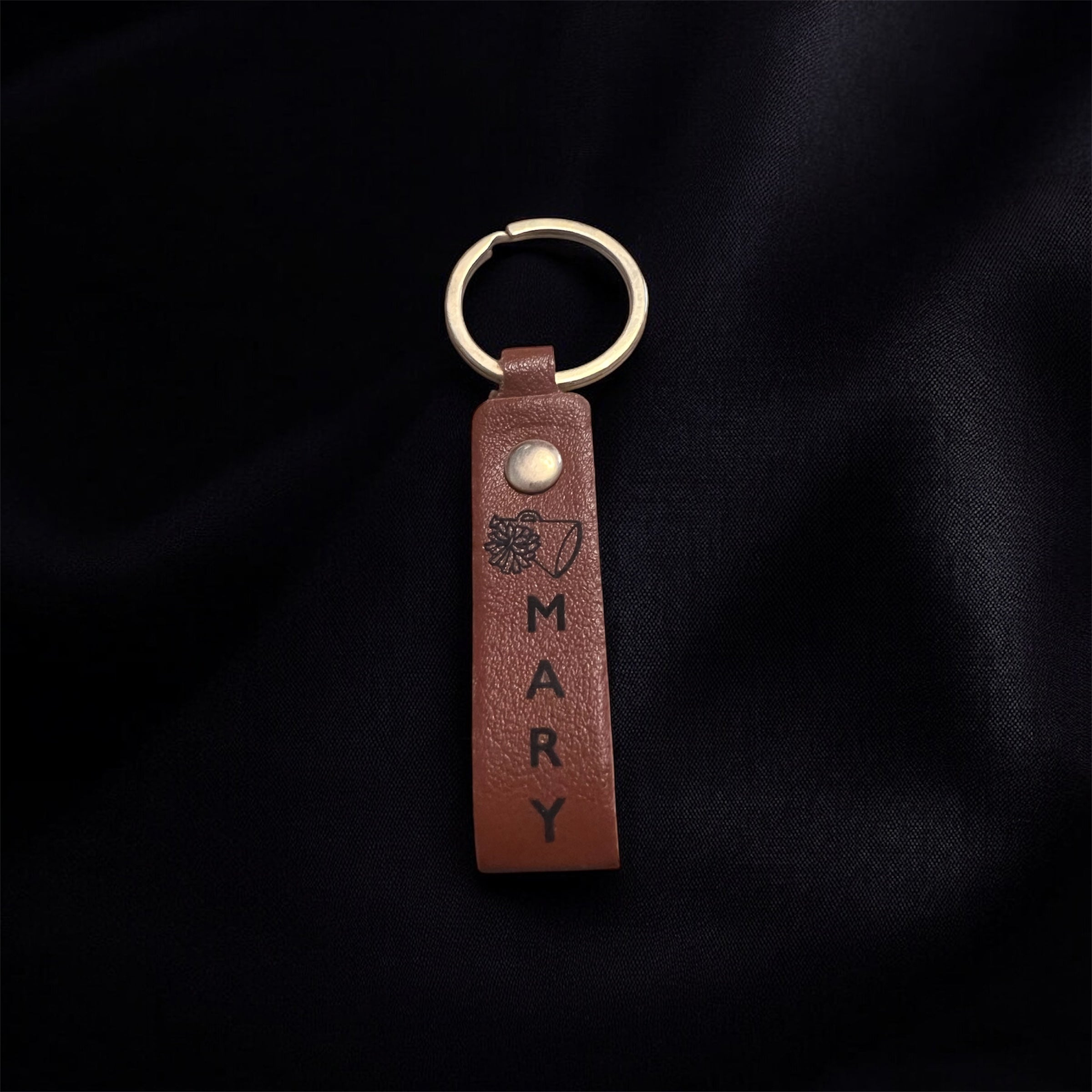 Customized Leather Keychain