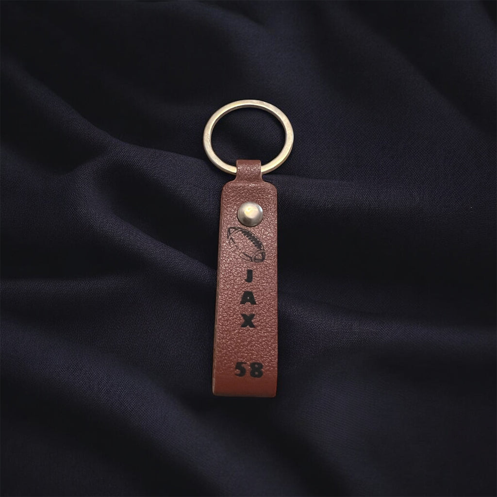 Customized Leather Keychain