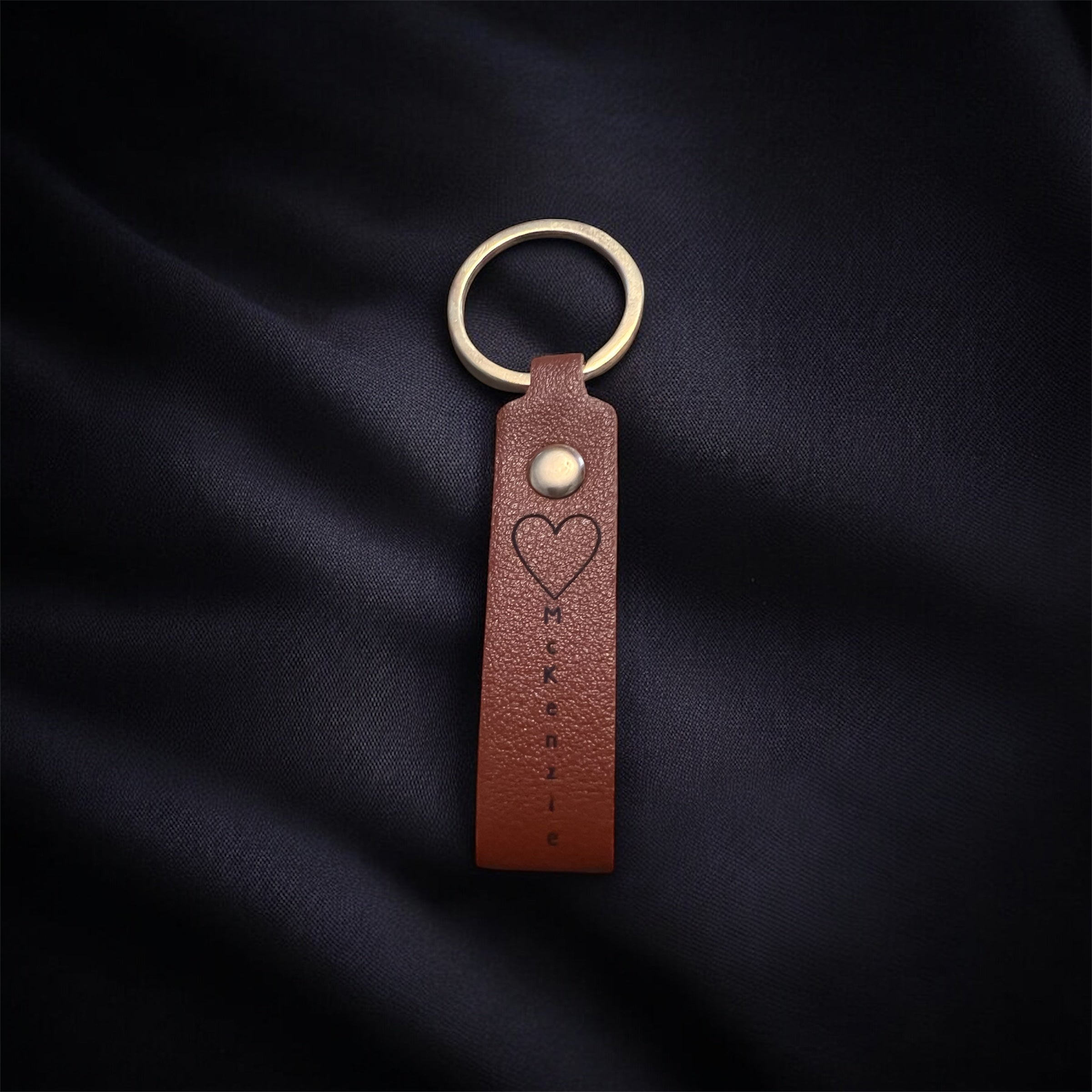 Customized Leather Keychain